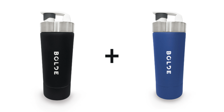 BOLDE Bottle Bundle - Black + Blue